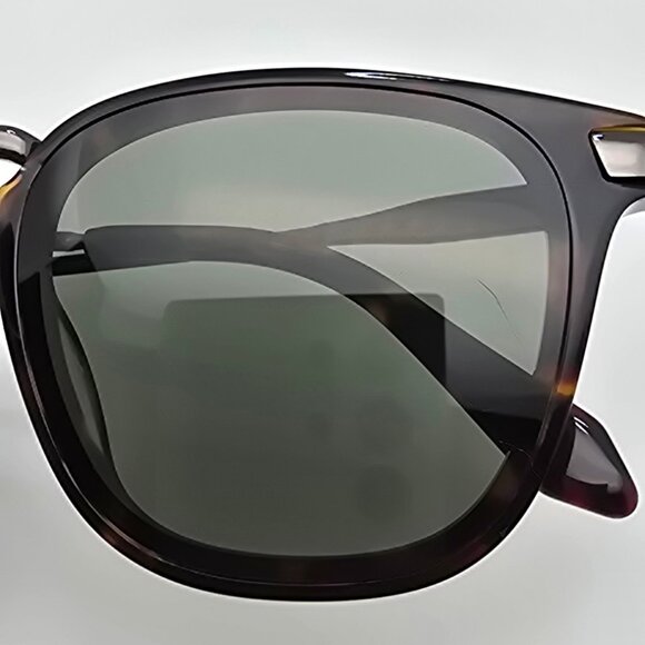 Quay Australia Jackpot Remixed Tortoise Frame Polarized Green Lens Sunglasses - Picture 15 of 16